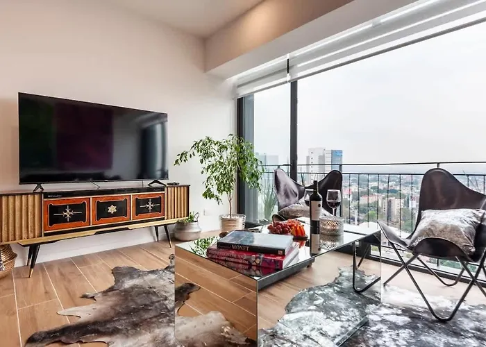 Holiday home Luxury High-rise Panoramic Apartment, Polanco 3bd *
