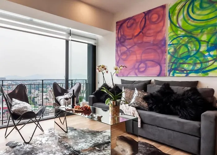 Holiday home Luxury High-rise Panoramic Apartment, Polanco 3bd Mexico City