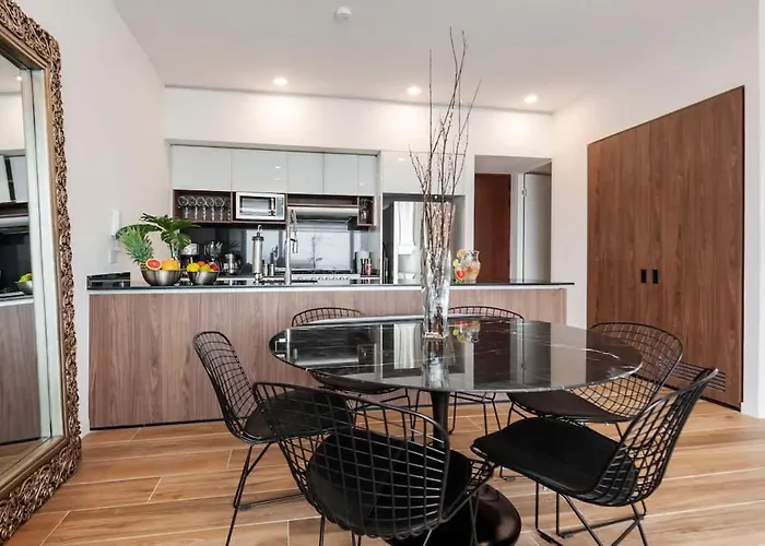 Luxury High-rise Panoramic Apartment, Polanco 3bd Holiday home Mexico City