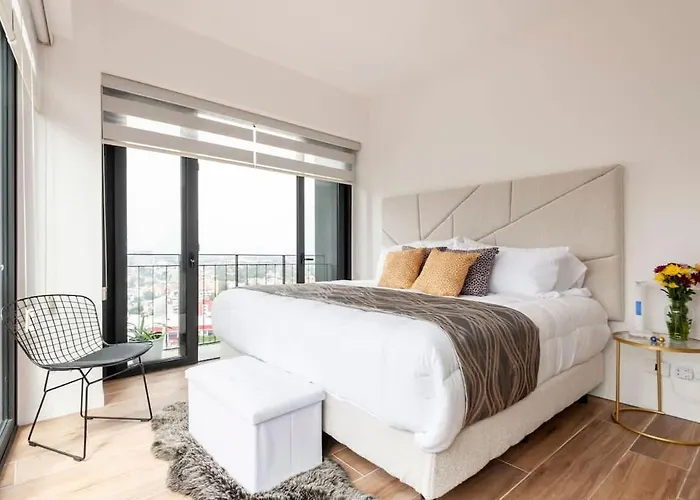 Luxury High-rise Panoramic Apartment, Polanco 3bd Holiday home *