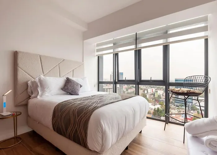 Holiday home Luxury High-rise Panoramic Apartment, Polanco 3bd *