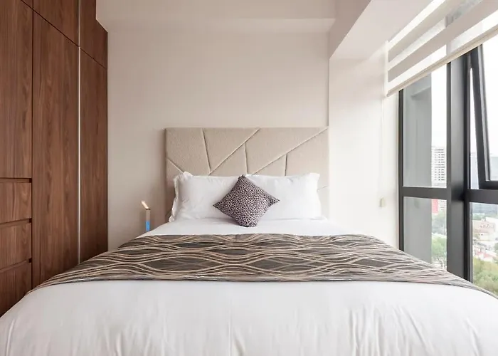 Luxury High-rise Panoramic Apartment, Polanco 3bd Holiday home