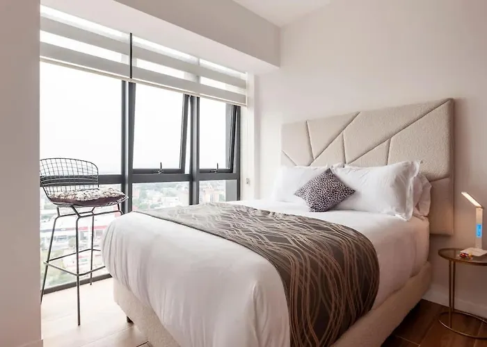 Luxury High-rise Panoramic Apartment, Polanco 3bd Holiday home *