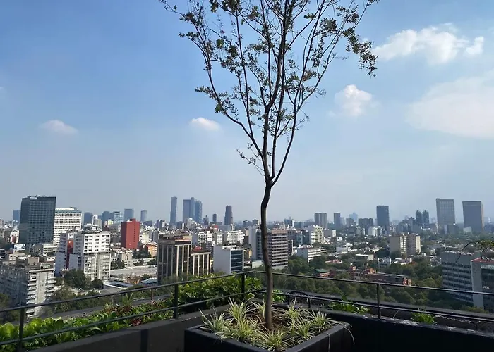 Luxury High-rise Panoramic Apartment, Polanco 3bd Holiday home
