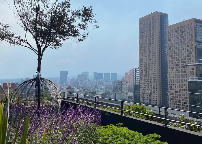 Luxury High-rise Panoramic Apartment, Polanco 3bd Holiday home *