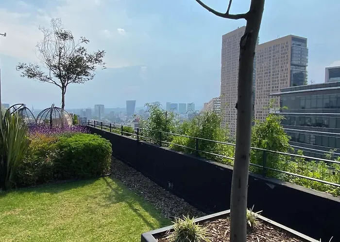 Luxury High-rise Panoramic Apartment, Polanco 3bd Mexico City