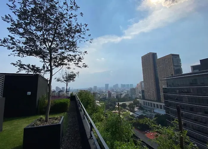 Luxury High-rise Panoramic Apartment, Polanco 3bd Mexico City