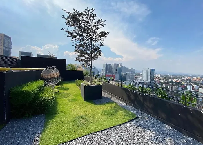 Luxury High-rise Panoramic Apartment, Polanco 3bd Mexico City