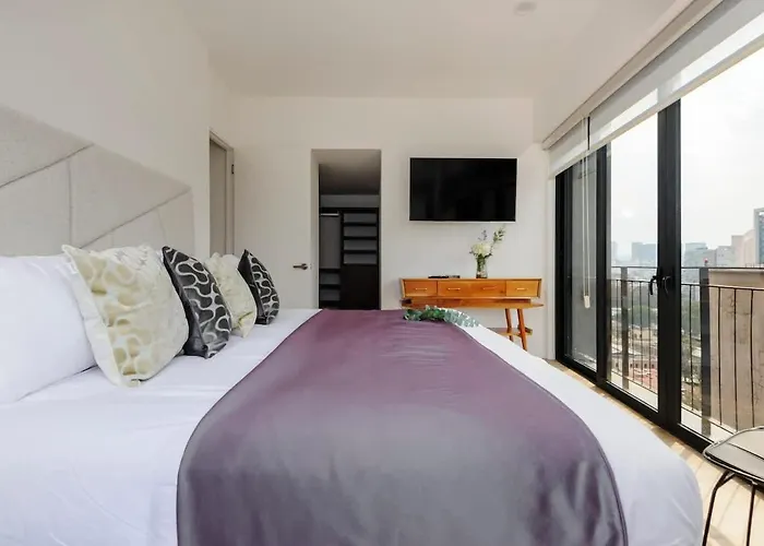 Luxury High-rise Panoramic Apartment, Polanco 3bd Holiday home Mexico City