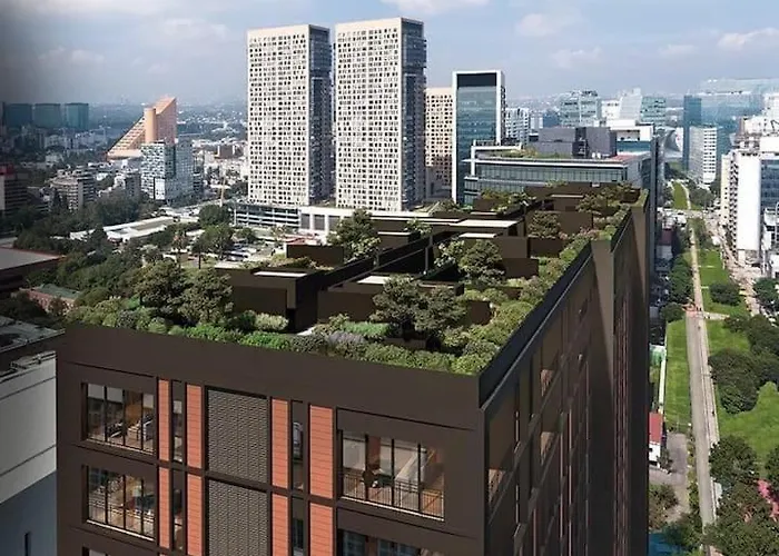 Luxury High-rise Panoramic Apartment, Polanco 3bd Mexico City