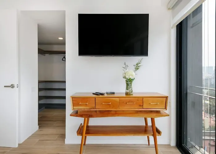 Luxury High-rise Panoramic Apartment, Polanco 3bd Holiday home