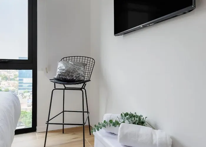 Luxury High-rise Panoramic Apartment, Polanco 3bd Holiday home *